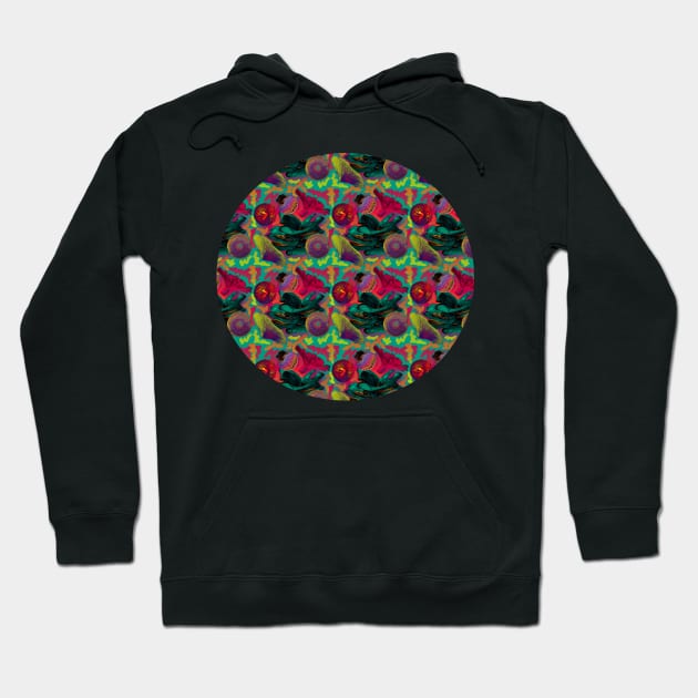 Magic Mushroom Hoodie by The Ministry of Fashion Prints